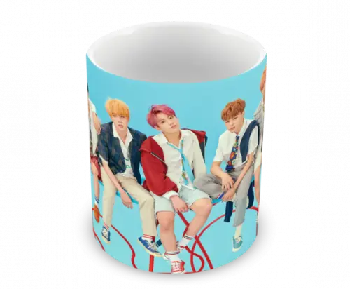 Caneca Polímero Bts Personalizada