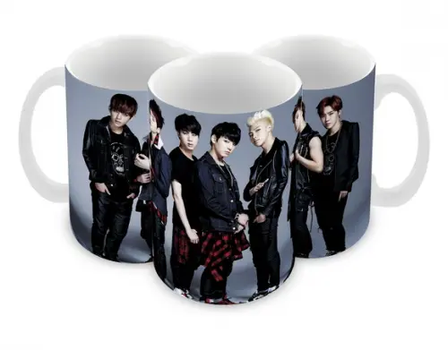 Caneca Polímero Bts Personalizada