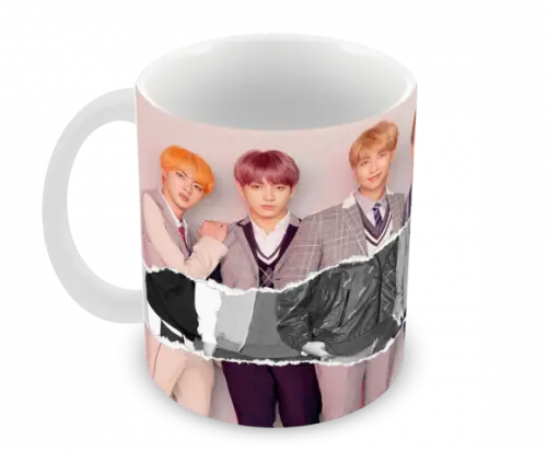 Caneca Polímero Bts Personalizada