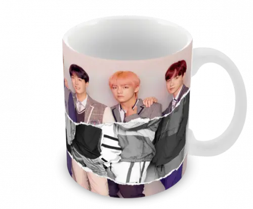 Caneca Polímero Bts Personalizada