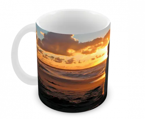 Caneca Polímero Cachorro Golden Retriever Personalizada