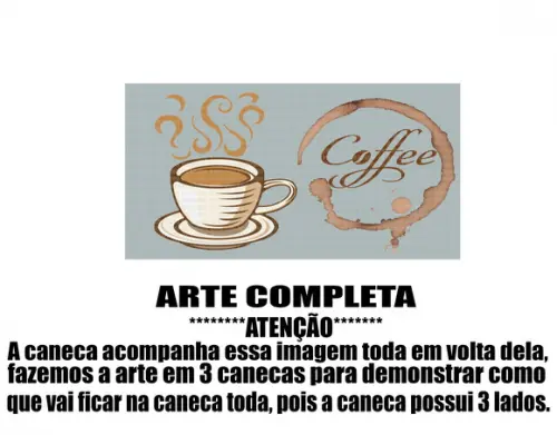 Caneca Polímero Café Personalizada