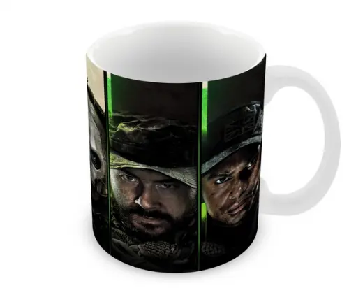Caneca Polímero Call Of Duty Modern Warfare Personalizada