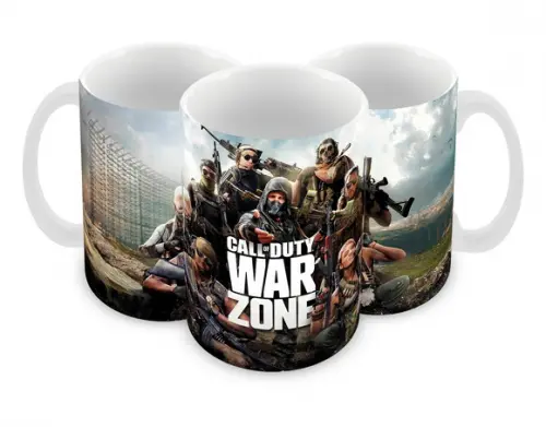 Caneca Polímero Call Of Duty Warzone Personalizada