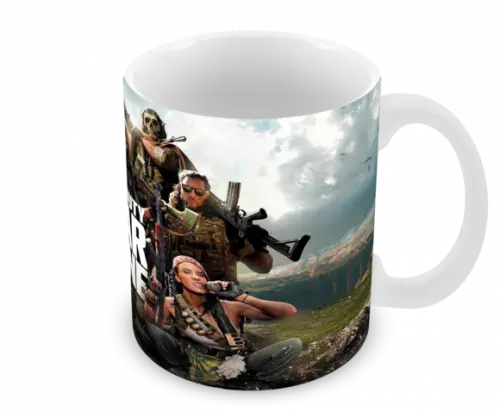 Caneca Polímero Call Of Duty Warzone Personalizada