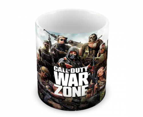 Caneca Polímero Call Of Duty Warzone Personalizada