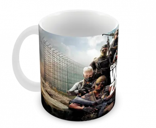 Caneca Polímero Call Of Duty Warzone Personalizada