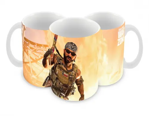 Caneca Polímero Call Of Duty Warzone Personalizada