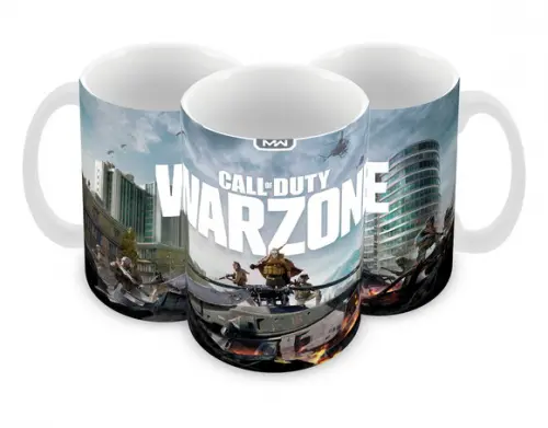 Caneca Polímero Call Of Duty Warzone Personalizada