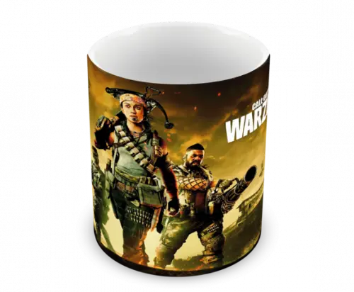 Caneca Polímero Call Of Duty Warzone Personalizada