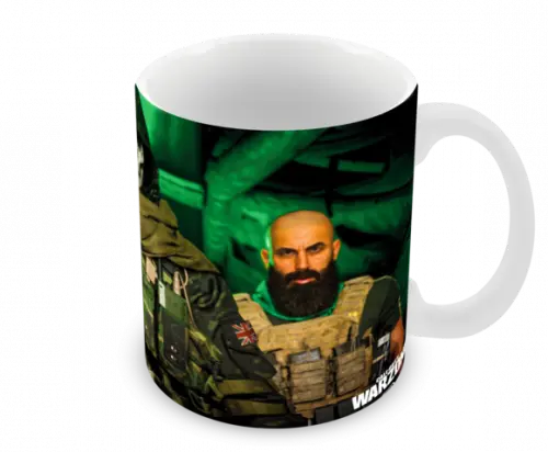 Caneca Polímero Call Of Duty Warzone Personalizada