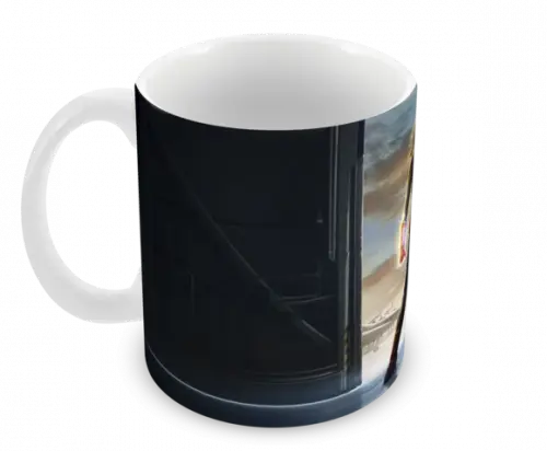 Caneca Polímero Capitã Marvel Personalizada