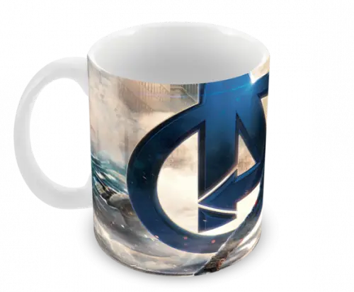Caneca Polímero Capitão América Personalizada