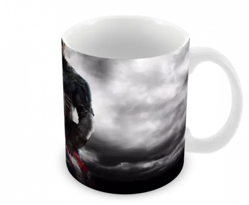 Caneca Polímero Capitão América Personalizada