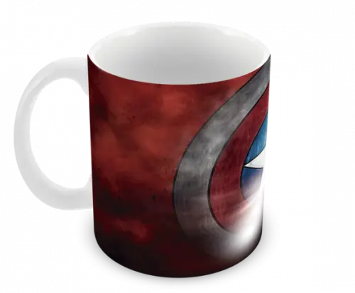 Caneca Polímero Capitão América Personalizada
