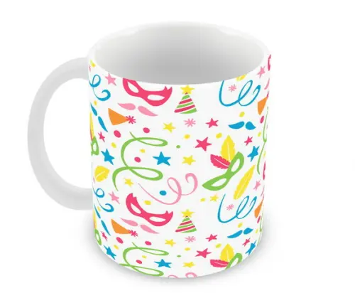 Caneca Polímero Carnaval Personalizada