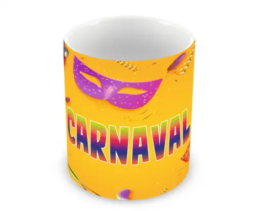 Caneca Polímero Carnaval Personalizada