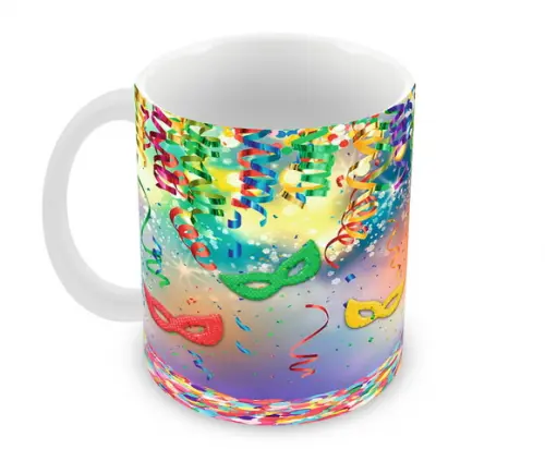 Caneca Polímero Carnaval Personalizada