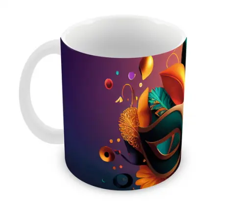 Caneca Polímero Carnaval Personalizada