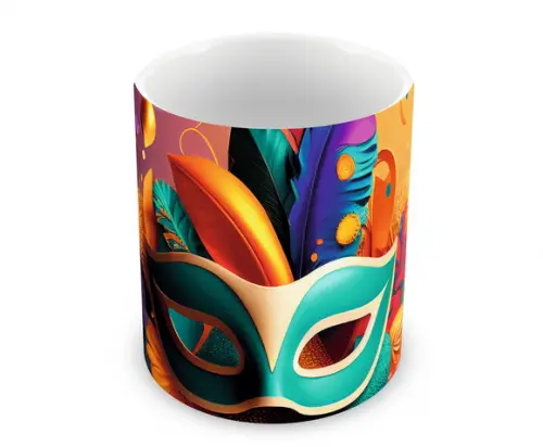 Caneca Polímero Carnaval Personalizada