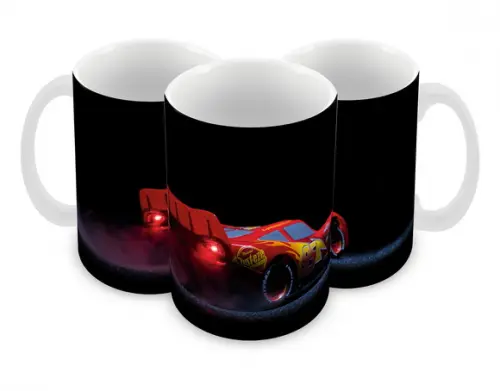 Caneca Polímero Carros Disney Personalizada