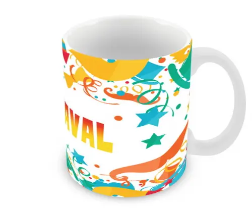 Caneca Polímero Carnaval Personalizada
