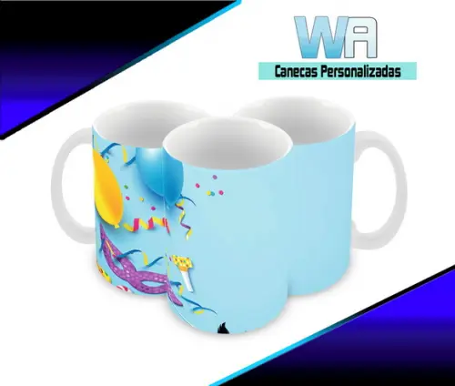 Caneca Polímero Carnaval Personalizada