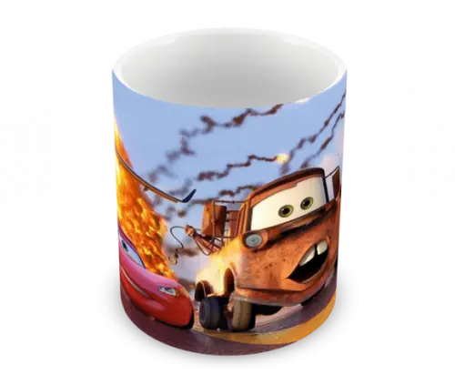 Caneca Polímero Carros Disney Personalizada