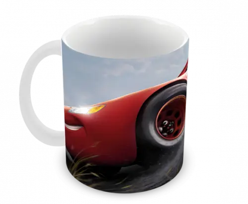 Caneca Polímero Carros Disney Personalizada