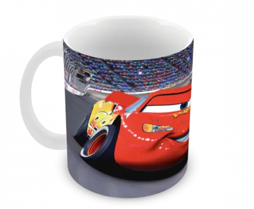 Caneca Polímero Carros Disney Personalizada