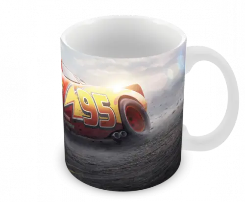 Caneca Polímero Carros Disney Personalizada