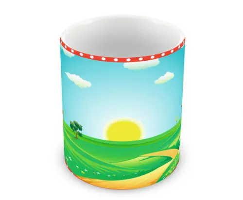 Caneca Polímero Chapeuzinho Vermelho Personalizada