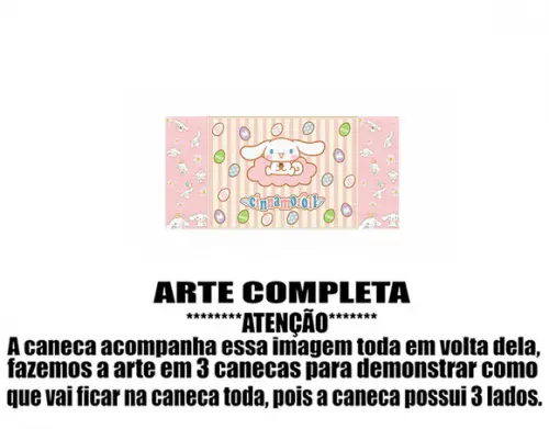 Caneca Polímero Cinnamoroll Personalizada