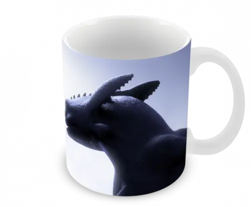 Caneca Polímero Como Treinar Seu Dragão 3 Personalizado