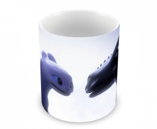 Caneca Polímero Como Treinar Seu Dragão 3 Personalizado