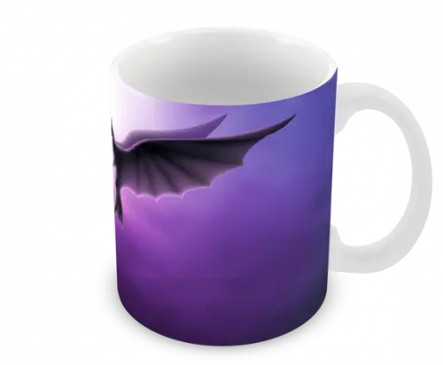 Caneca Polímero Como Treinar Seu Dragão 3 Personalizado