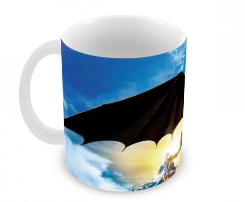 Caneca Polímero Como Treinar Seu Dragão 3 Personalizado