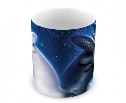 Caneca Polímero Como Treinar Seu Dragão 3 Personalizado