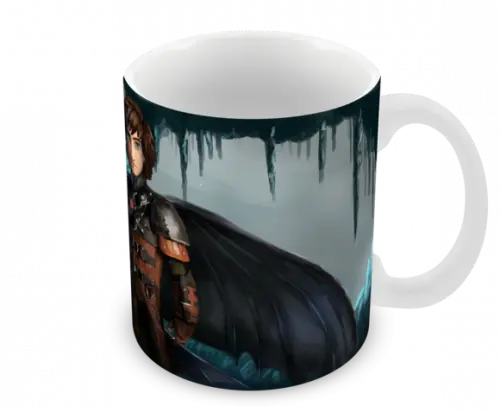 Caneca Polímero Como Treinar Seu Dragão 3 Personalizado