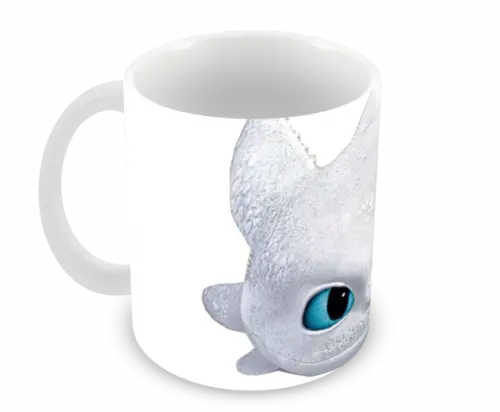 Caneca Polímero Como Treinar Seu Dragão 3 Personalizado