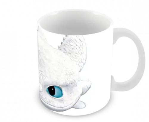 Caneca Polímero Como Treinar Seu Dragão 3 Personalizado