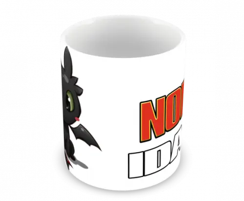 Caneca Polímero Como Treinar Seu Dragão Personalizado