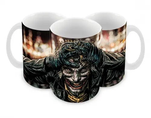 Caneca Polímero Coringa Personalizada