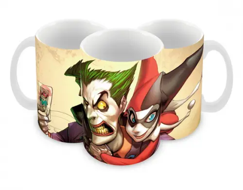 Caneca Polímero Coringa Personalizada