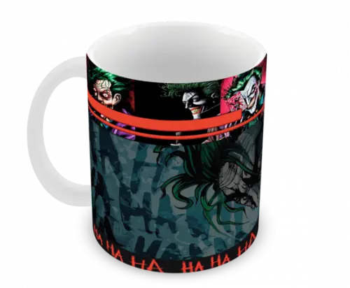 Caneca Polímero Coringa Personalizada