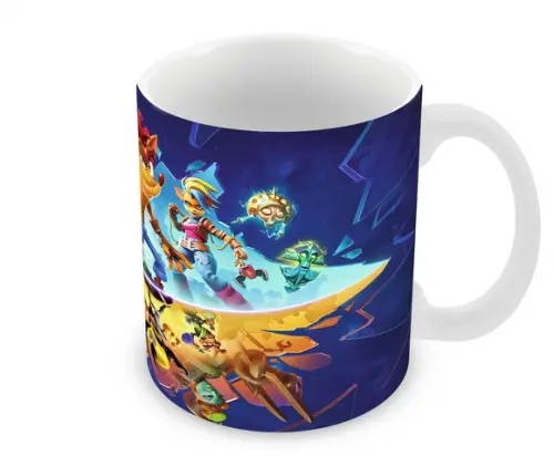 Caneca Polímero Crash Bandicoot Personalizada
