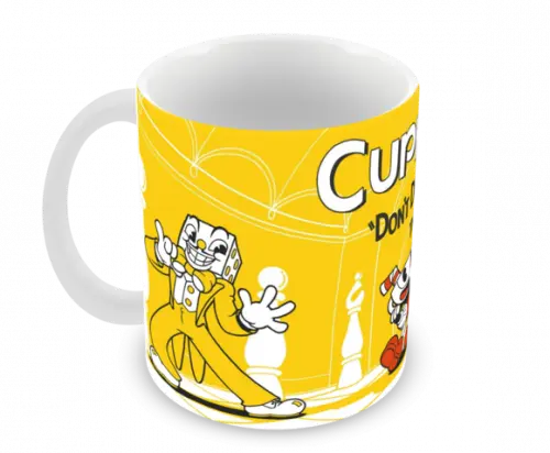 Caneca Polímero Cuphead Personalizada