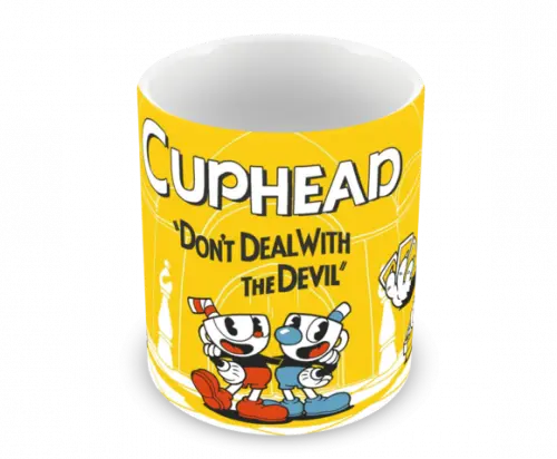 Caneca Polímero Cuphead Personalizada