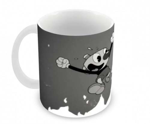 Caneca Polímero Cuphead Personalizada