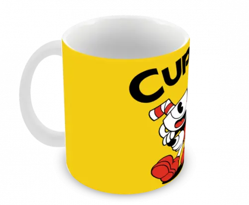 Caneca Polímero Cuphead Personalizada